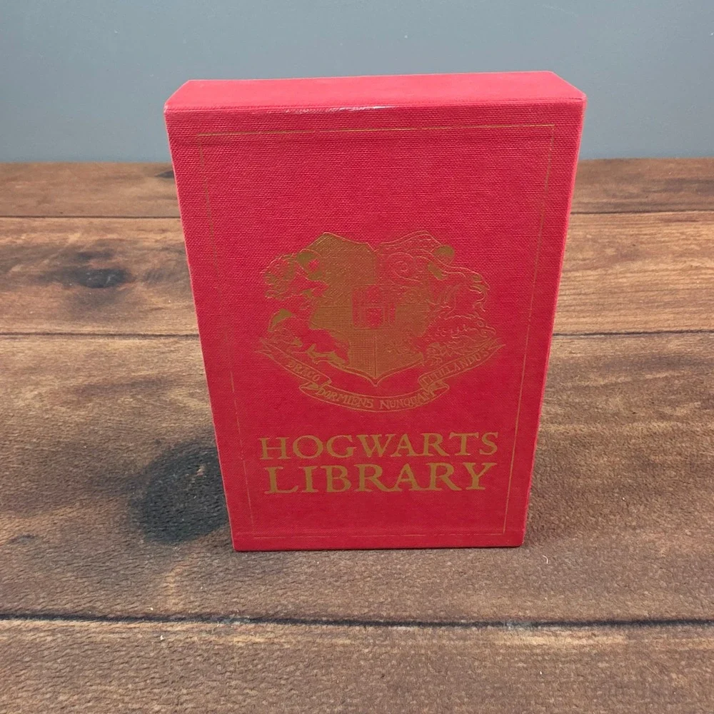 Scholastic Hogwarts Library Book Set Multicolor Good Hardcover Box Set 3 Books